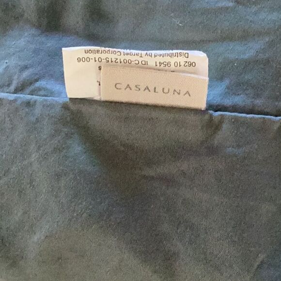 Casaluna Supima Sateen Sheet Set Full Teal Green 500 Thread Count, NWT
. - Picture 7 of 7
